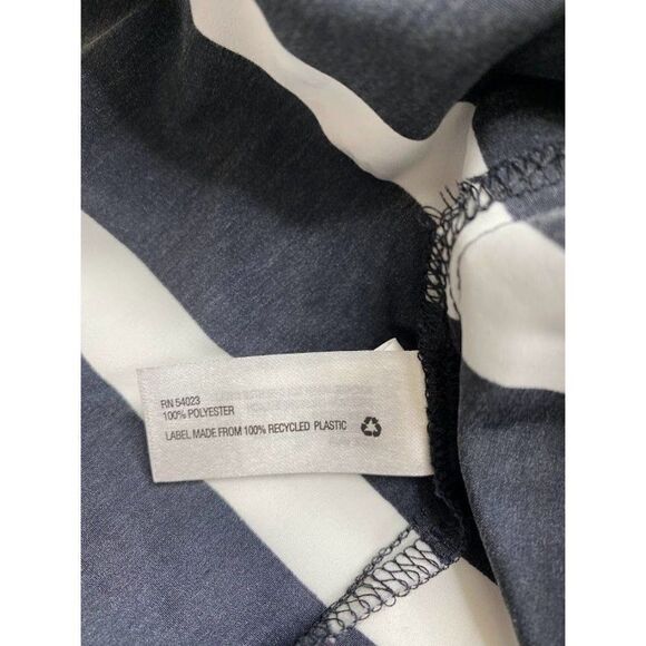 GAP Black White Stripe‎ Pocket Henley Top XS NEW - Picture 7 of 7